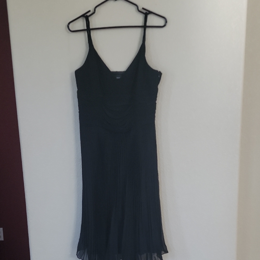Jones New York Black Silk Dress